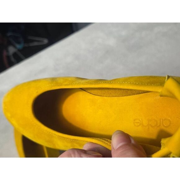 Arche Lomiss Nubuck Ballerina Platform Shoes Sz. 36 / 5.5 - Picture 7 of 8